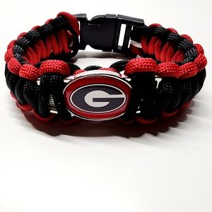 Georgia Bulldogs Charm Bracelet Wristband